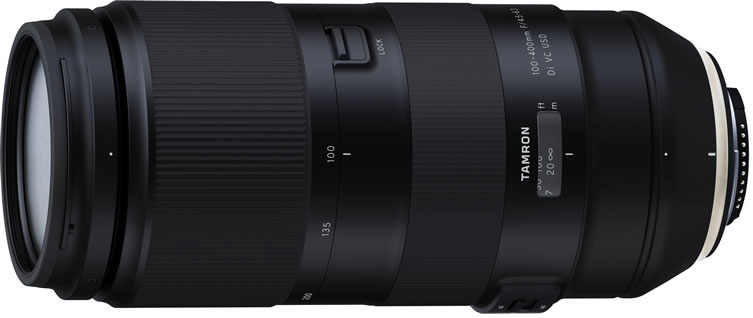 Анонс объектива Tamron 100-400mm f/4.5-6.3 Di VC USD (Model A035) ожидается 26 октября