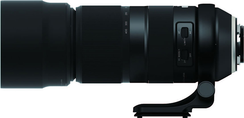 Анонс объектива Tamron 100-400mm f/4.5-6.3 Di VC USD (Model A035) ожидается 26 октября