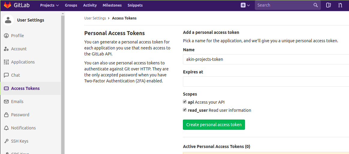 Gitlab добавить пользователя в проект