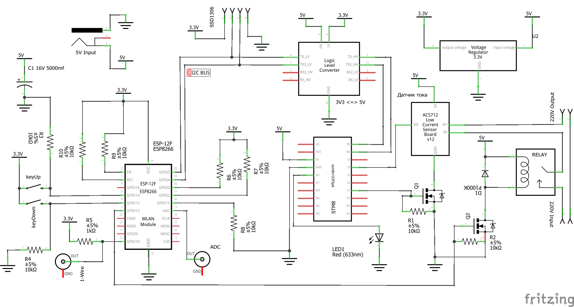 Esp32 nodemcu схема