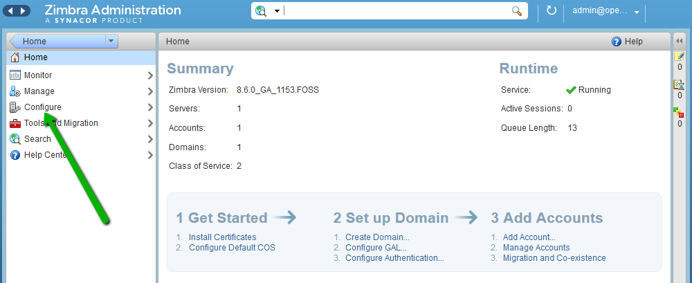 Установка SSL-сертификата на Zimbra - 2