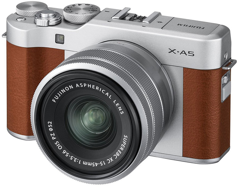 Рекомендованная цена камеры Fujifilm X-A5 с объективом Fujinon XC15-45mmF3.5-5.6 OIS PZ равна $600