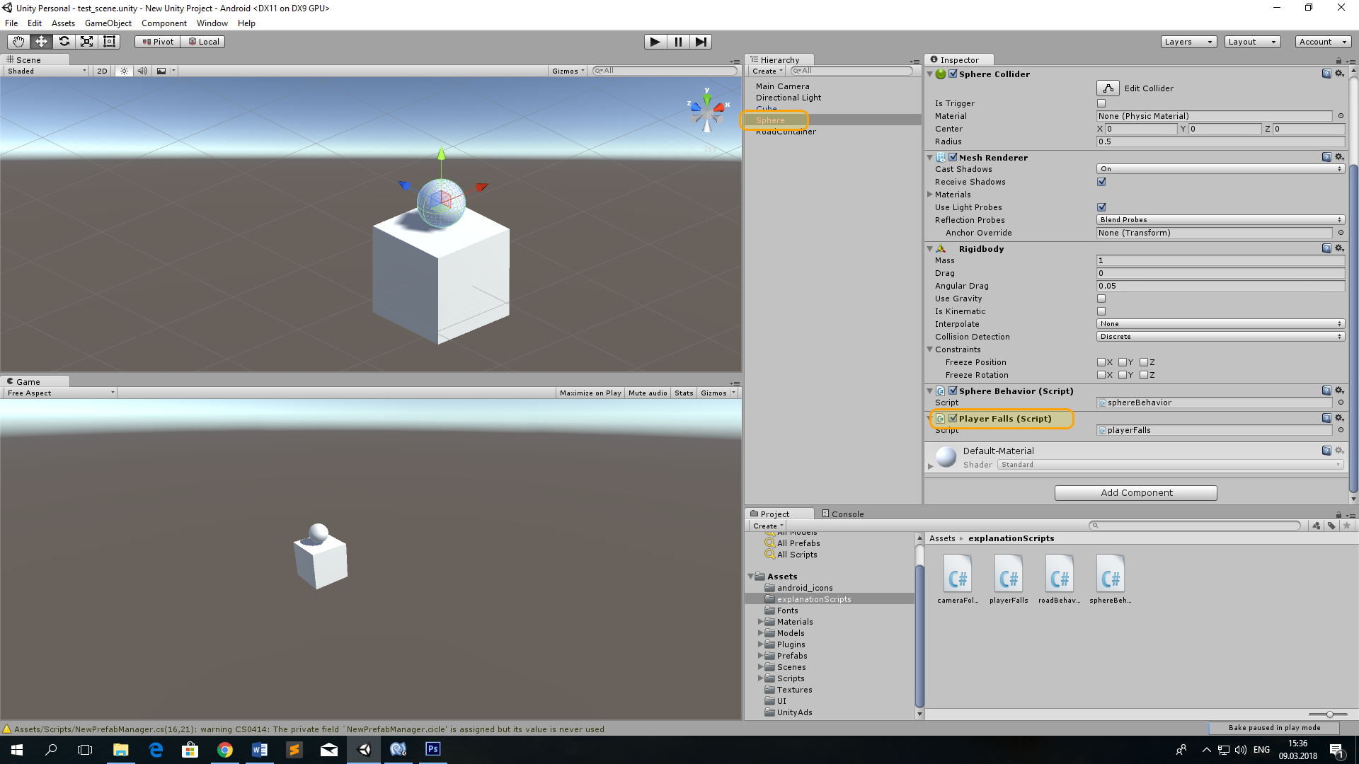 Unityengine object