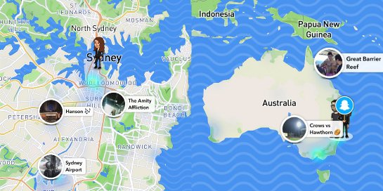 Snapchat’s Map Explore упрощает поиск друзей