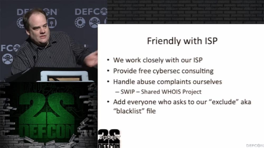 Конференция DEFCON 22. «Массовое сканирование Интернет через открытые порты». Роберт Грэхам, Пол МакМиллан, Дэн Тэнтлер - 6