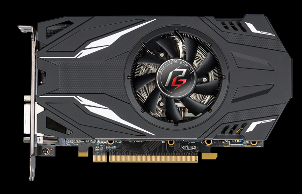 Видеокарты ASRock Phantom Gaming M1 Radeon RX570 оснащаются лишь одним портом DVI - 1