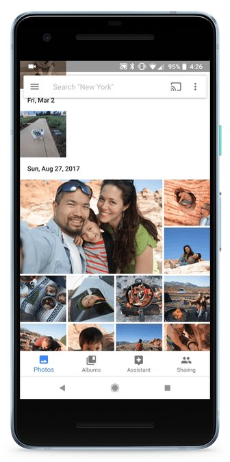 В Google Photos появятся папка «избранное» и возможность «лайкать» чужие фотографии