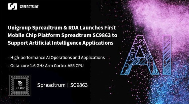 Однокристальная система Spreadtrum SC9863 получила современный восьмиядерный CPU