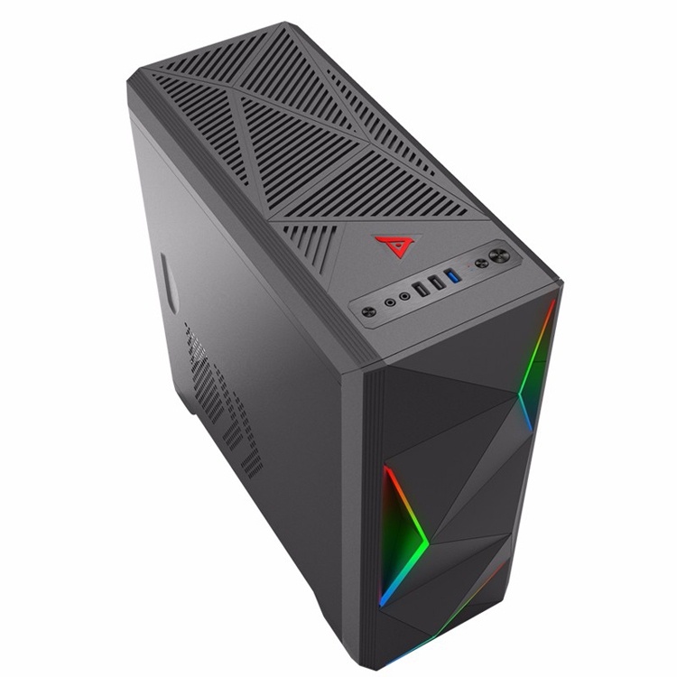 Корпус с подсветкой GameMax Ares предназначен для плат Micro-ATX