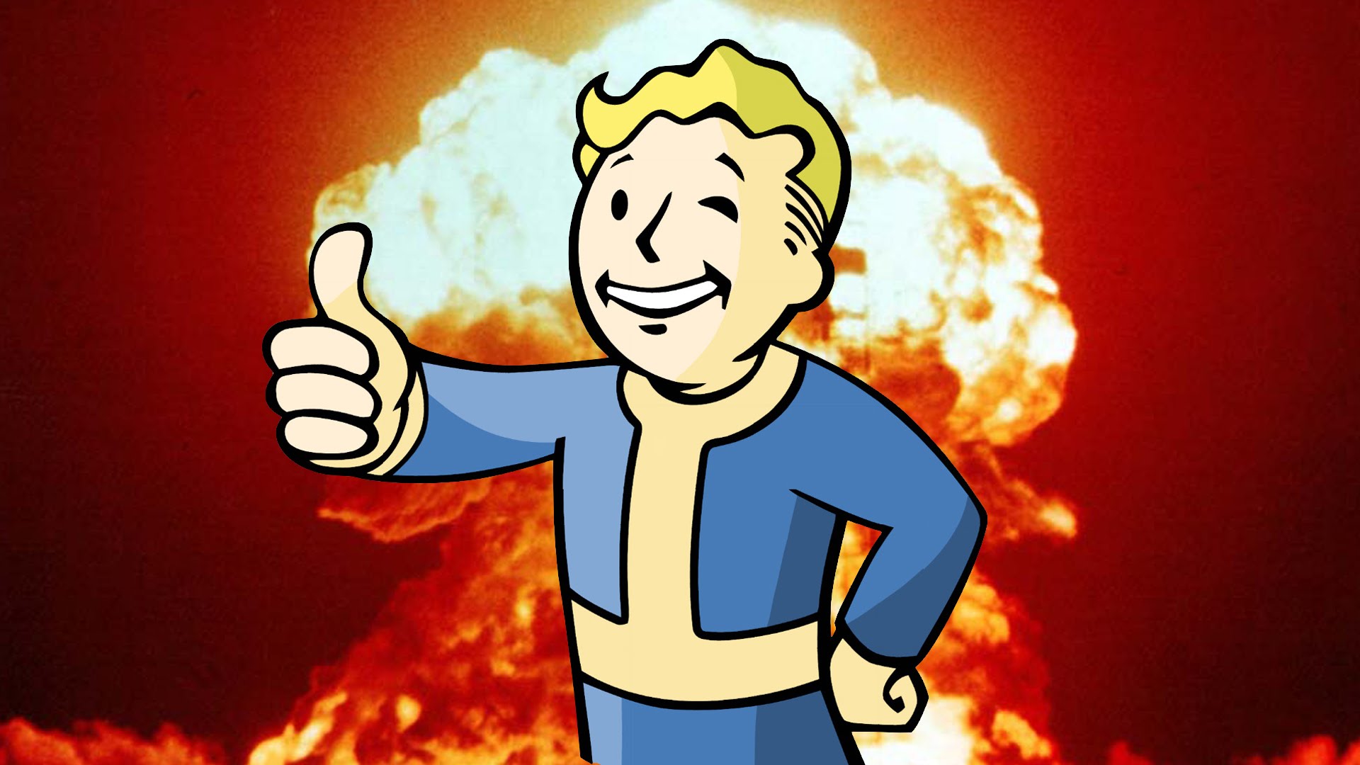 Vault boy Fallout 4 рабочий стол