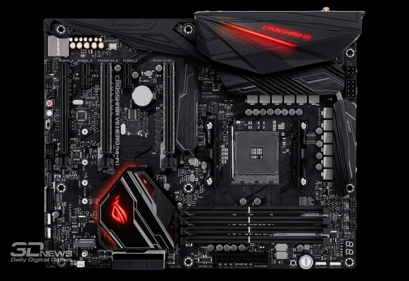 ASUS Crosshair vi Hero x370. ROG Crosshair VII кулер.