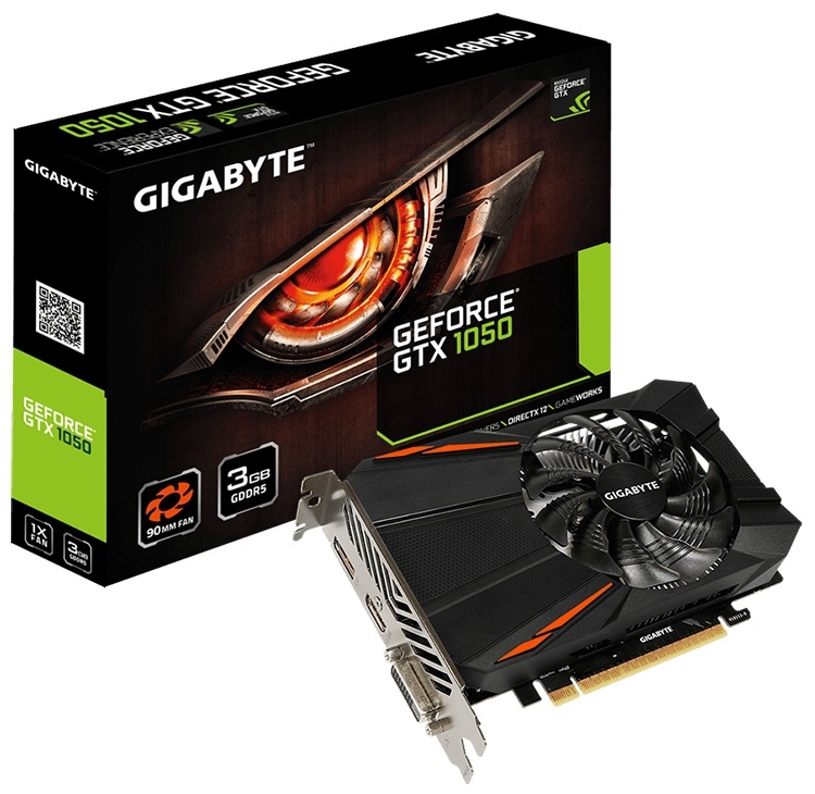 ASUS и Gigabyte выпустили новые модели GeForce GTX 1050 3GB