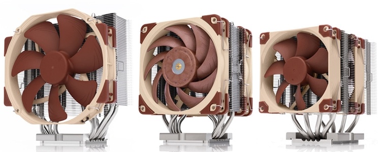 Новые процессорные кулеры Noctua рассчитаны на платформу Intel LGA3647