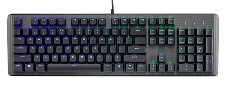 Cooler Master CK550: механическая клавиатура с индивидуальной подсветкой кнопок