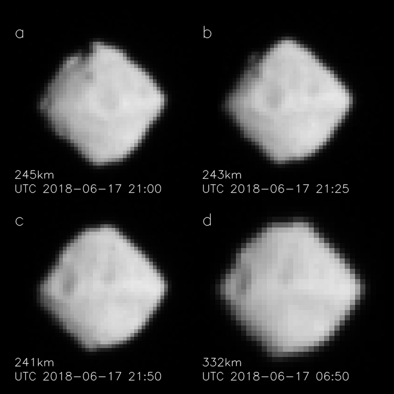 Станция «Хаябуса-2» сделала новые снимки астероида Рюгу