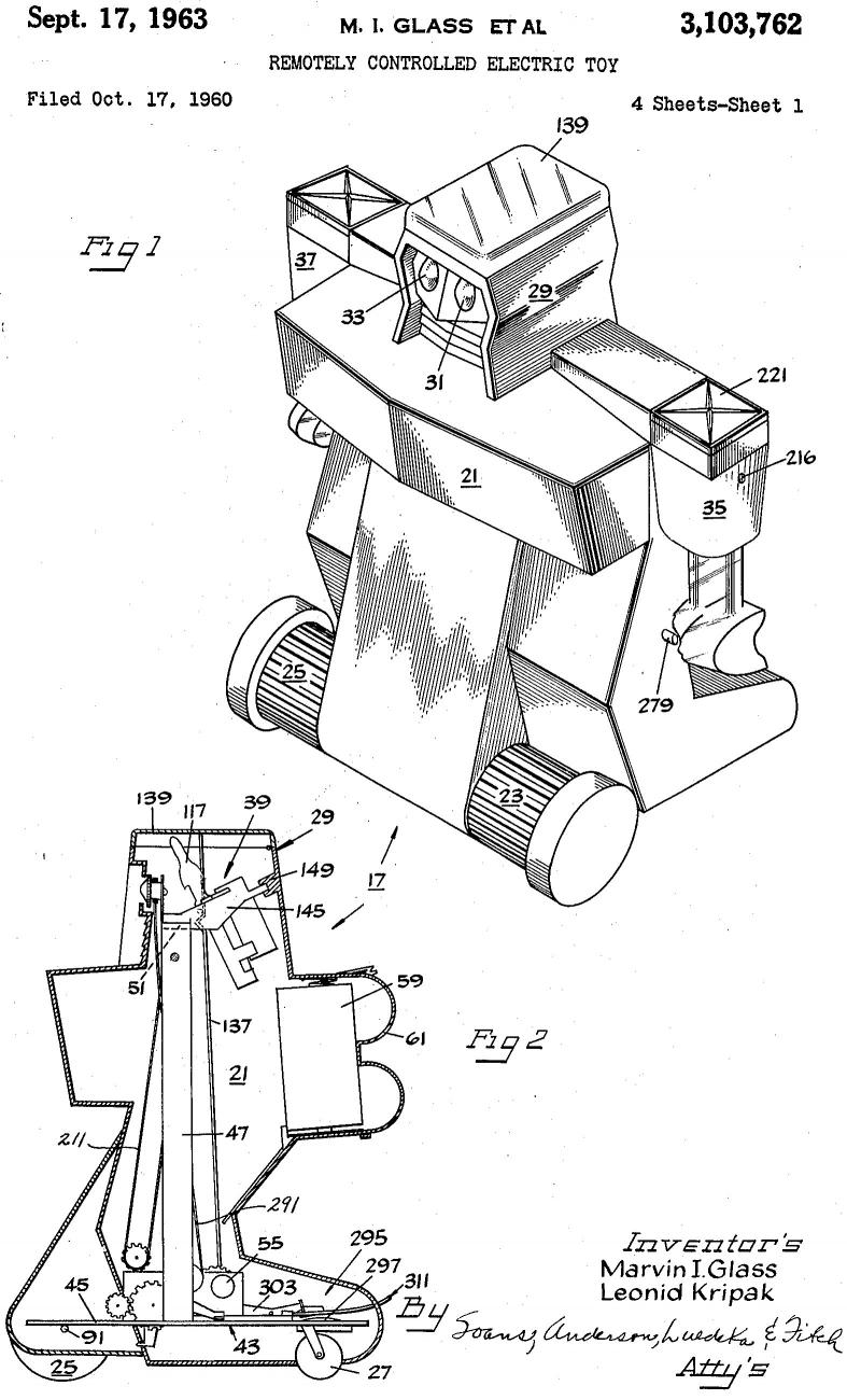 Робот с голосовым управлением в 1961 году - 1