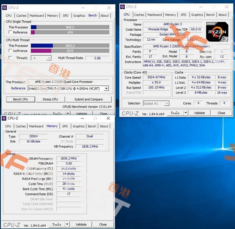 Новые результаты тестов Ryzen 3 2300X и Ryzen 5 2500X: теперь с экстремальным разгоном