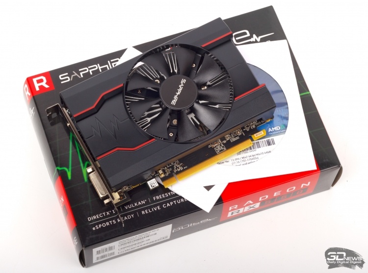 Новая статья: Обзор видеокарты SAPPHIRE PULSE Radeon RX 550 на GPU Polaris 11