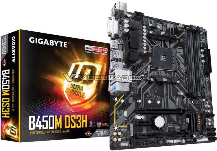 Опубликованы изображения материнских плат ASRock, ASUS, Gigabyte и MSI на чипсете AMD B450