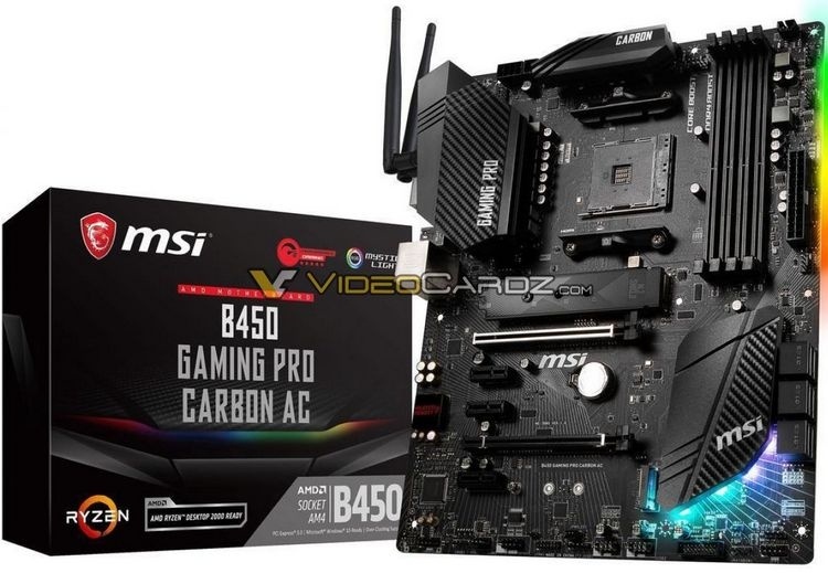 Опубликованы изображения материнских плат ASRock, ASUS, Gigabyte и MSI на чипсете AMD B450