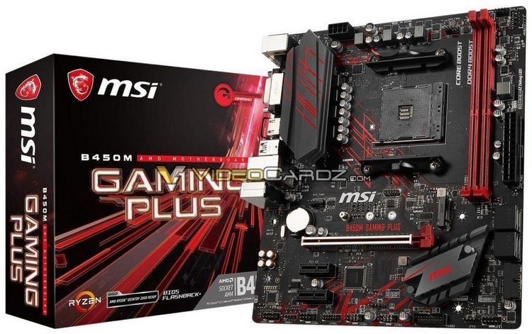 Опубликованы изображения материнских плат ASRock, ASUS, Gigabyte и MSI на чипсете AMD B450