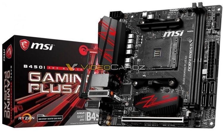 Опубликованы изображения материнских плат ASRock, ASUS, Gigabyte и MSI на чипсете AMD B450