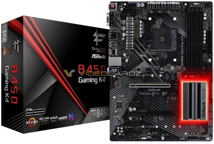 Опубликованы изображения материнских плат ASRock, ASUS, Gigabyte и MSI на чипсете AMD B450