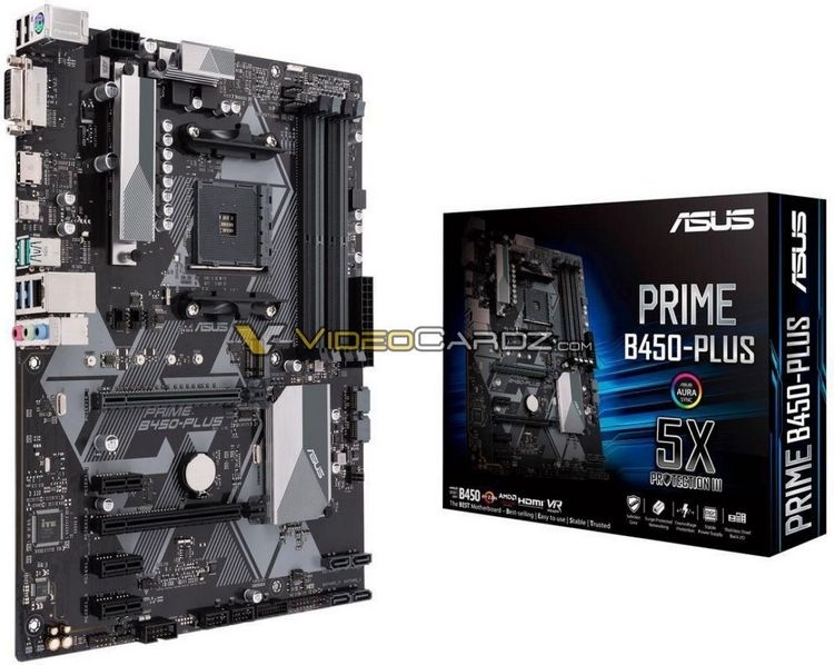 Опубликованы изображения материнских плат ASRock, ASUS, Gigabyte и MSI на чипсете AMD B450