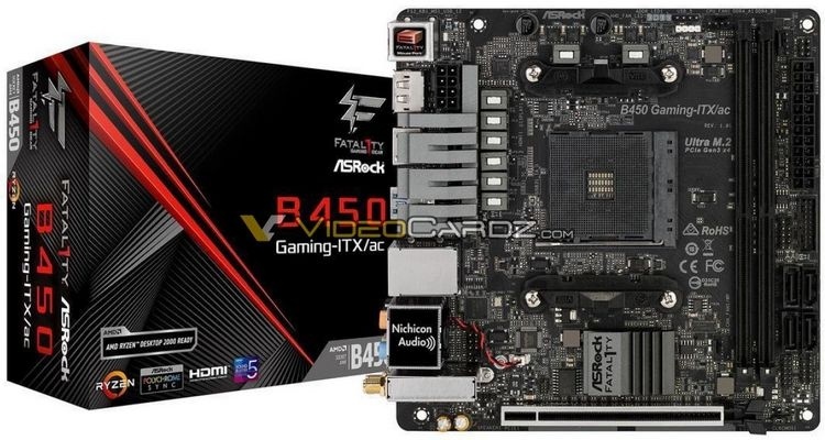 Опубликованы изображения материнских плат ASRock, ASUS, Gigabyte и MSI на чипсете AMD B450