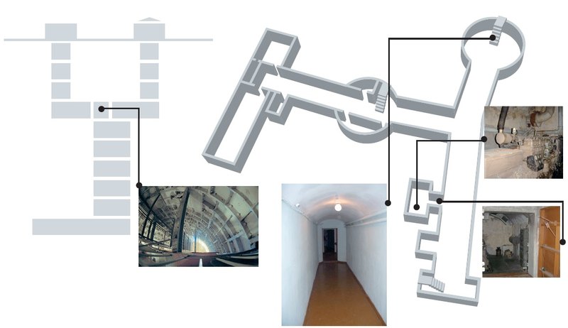 Бункер сталина схема