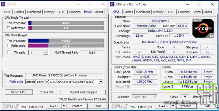 AMD Ryzen 5 2500X: новые подробности и результаты тестов