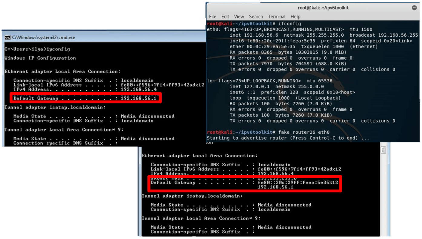 Где вставить кавычку в IPv6 - 6