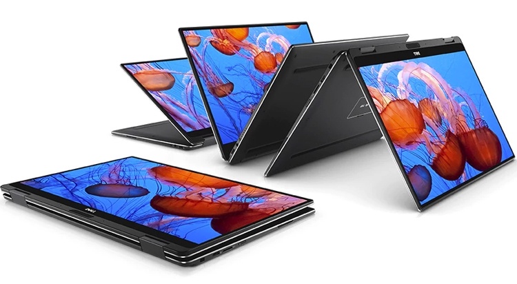 Новый ноутбук-трансформер Dell XPS 13 получит процессор Intel Amber Lake