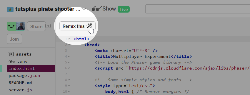 Браузерный сетевой шутер на Node.js - 3