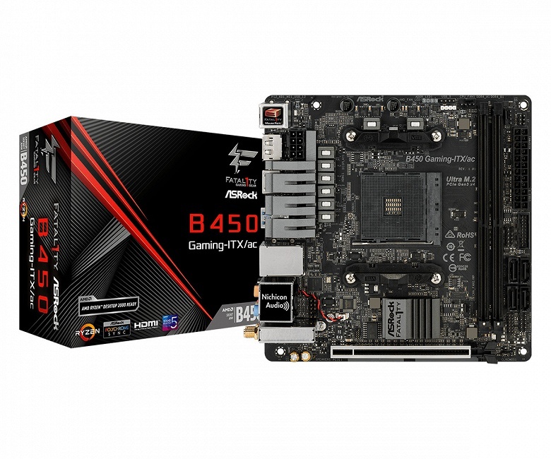 Представлены платы ASRock на чипсете AMD B450