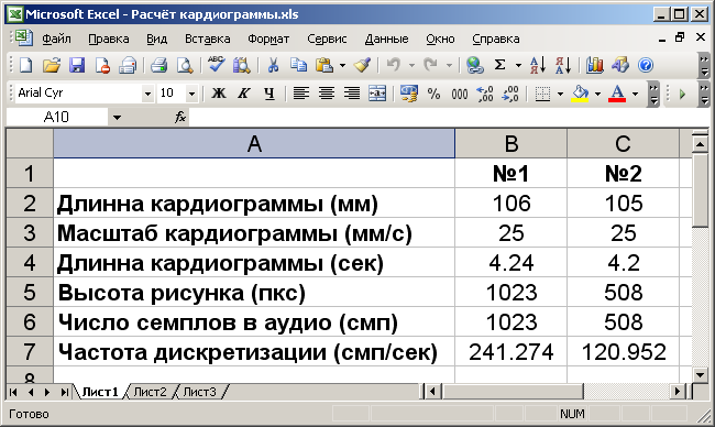 Как звучит сердцебиение: перевод бумажной кардиограммы в WAV-формат - 7