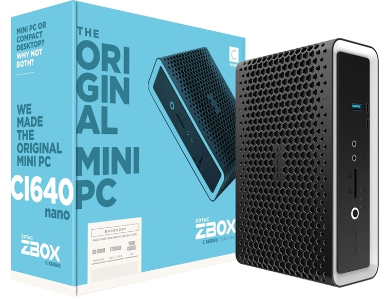 Zotac ZBox CI640 nano и CI620 nano: мини-компьютеры в корпусе объёмом 1,8 литра