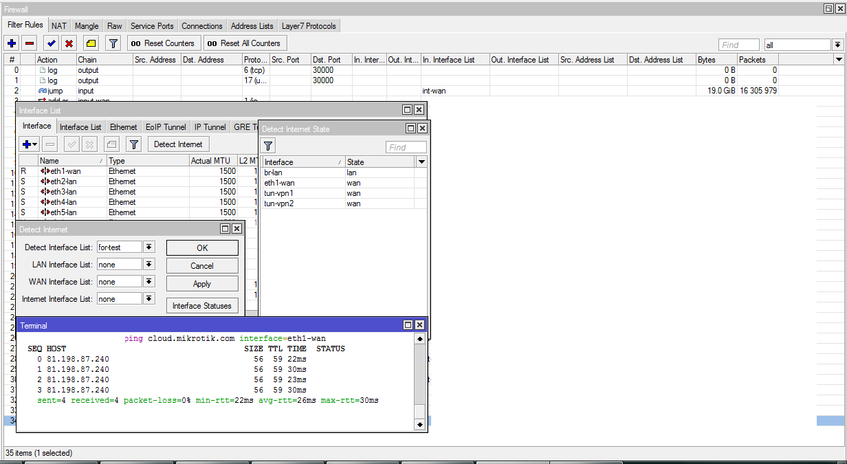 Гайд по Interface List в MikroTik - 12