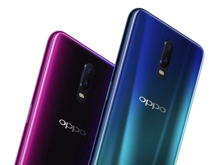 Oppo R17: большой смартфон с экранным дактилоскопическим сенсором