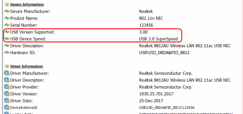 Укрощение строптивого с использованием костыля: проруха Wi-Fi адаптера WF2190(Realtek8812AU Wireless LAN 802.11ac USB) - 6