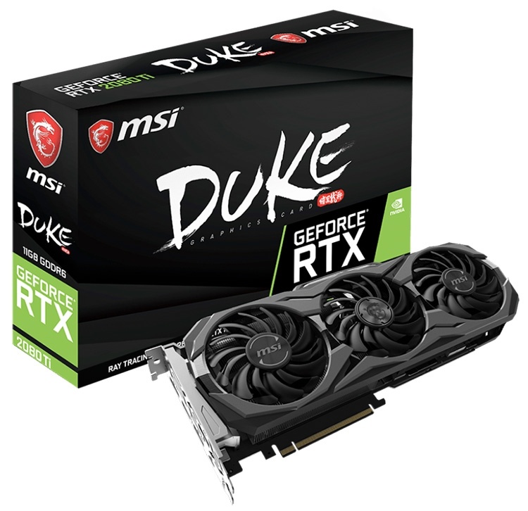 Gaming X Trio и Duke: встречаем видеокарты MSI GeForce RTX 2080/2080 Ti