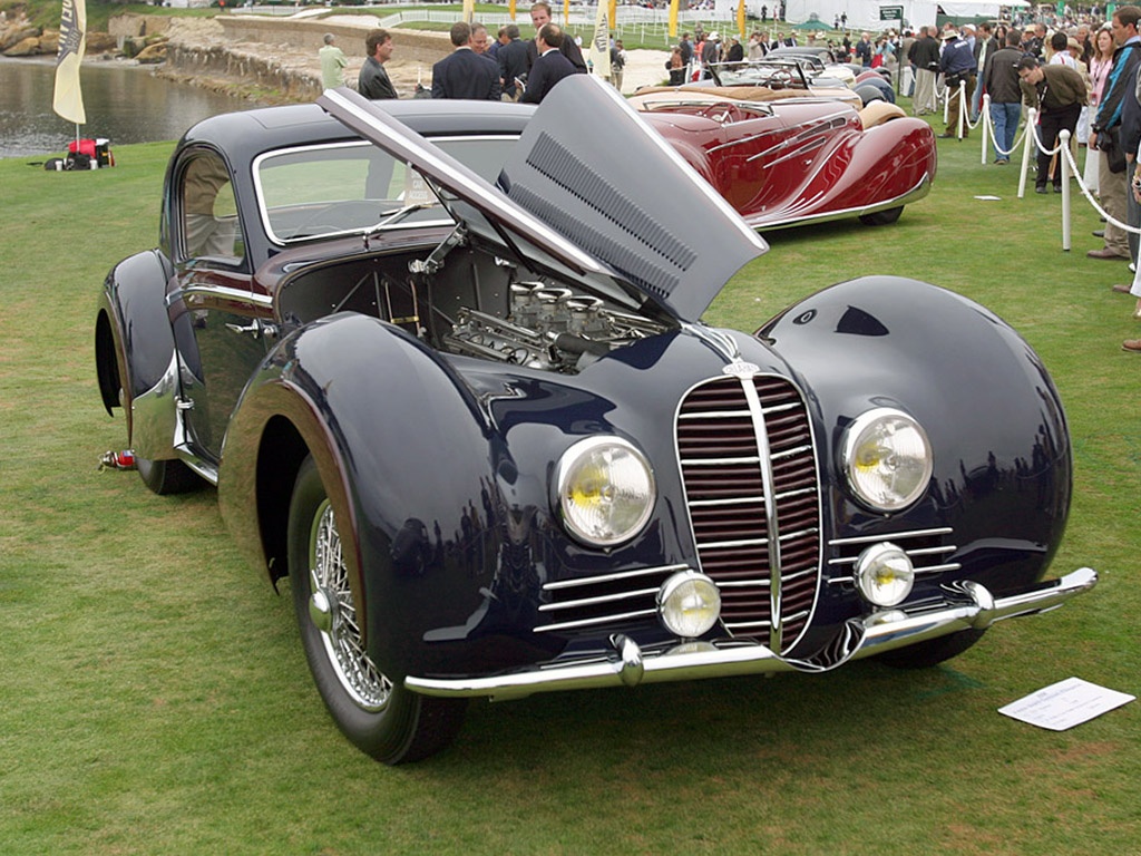 Самые красивые автомобили: Delahaye