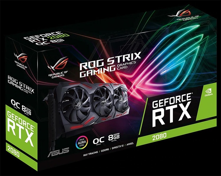 ASUS GeForce RTX 2080/2080 Ti: официальный анонс пяти ускорителей