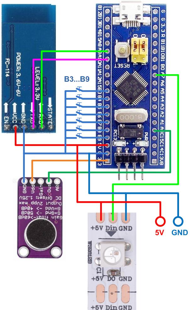 Arduino ws2812b проекты - 95 фото