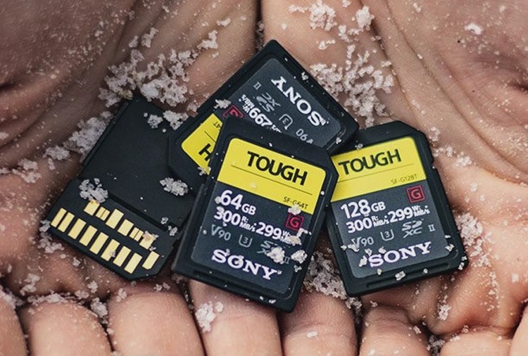 Sony SF-G Series Tough: самые прочные в мире карты памяти SD