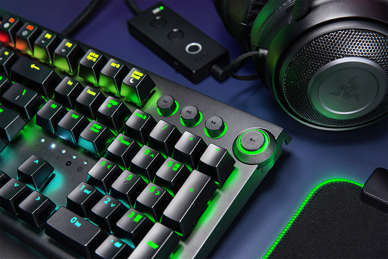 Razer выпустила «совершенную игровую клавиатуру» Razer BlackWidow Elite