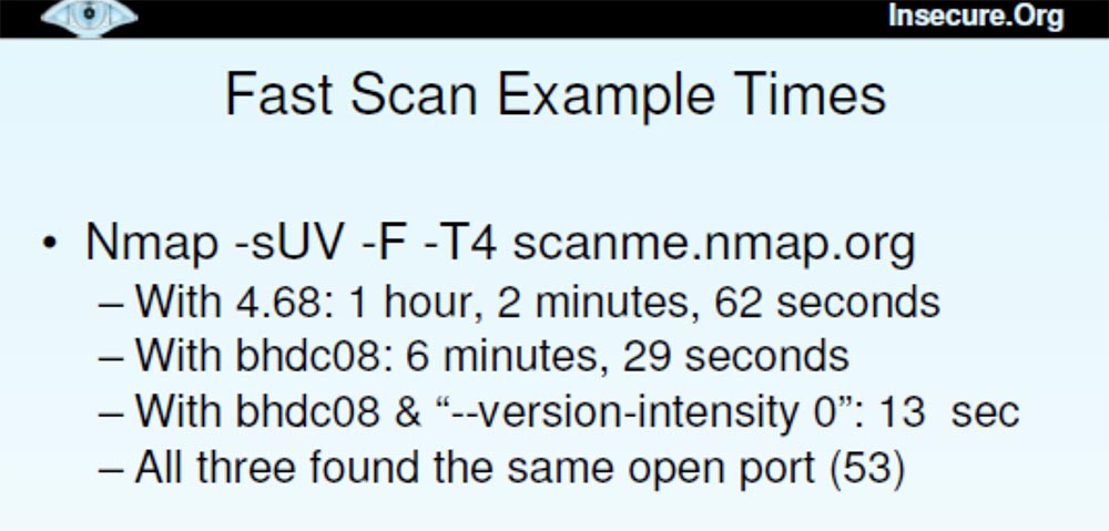 Конференция DEFCON 16. Фёдор, хакер InSecure.org. NMAP-cканирование Интернет - 12