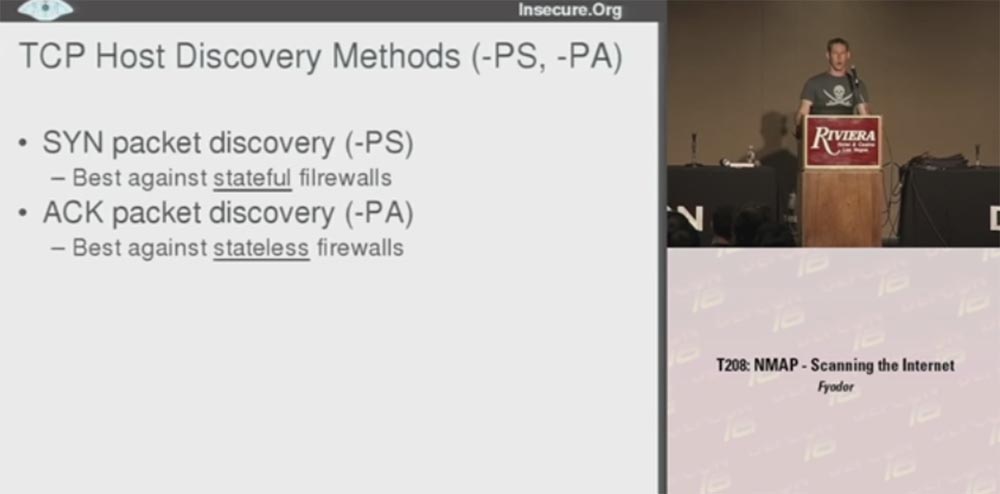 Конференция DEFCON 16. Фёдор, хакер InSecure.org. NMAP-cканирование Интернет - 5