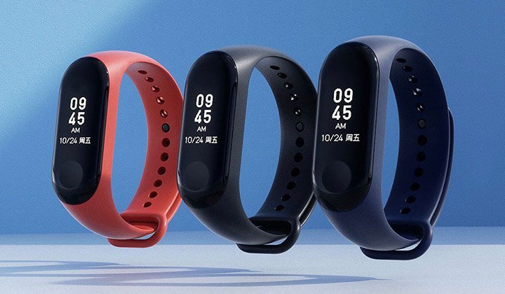 Браслет Xiaomi Mi Band 3 с модулем NFC выйдет 19 сентября, Xiaomi продала 50 млн Mi Band