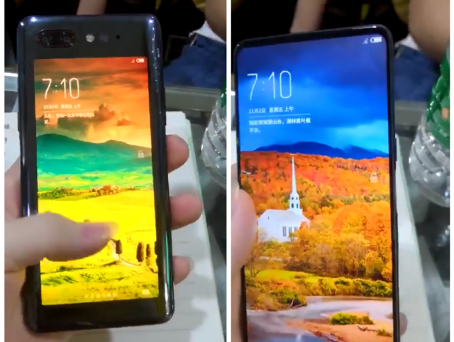 Оба дисплея смартфона ZTE Nubia Z18S показали на видео - 1